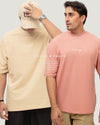 - PACK OF CREAM & PEACH -