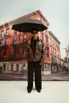 ELEGANCE SHIRT COLLAR KOREAN-FIT LEATHER JACKET