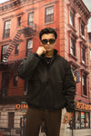 SOFT SHELL BLACK KOREAN-FIT JACKET