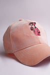 PINK PANTHER SUEDE CAP