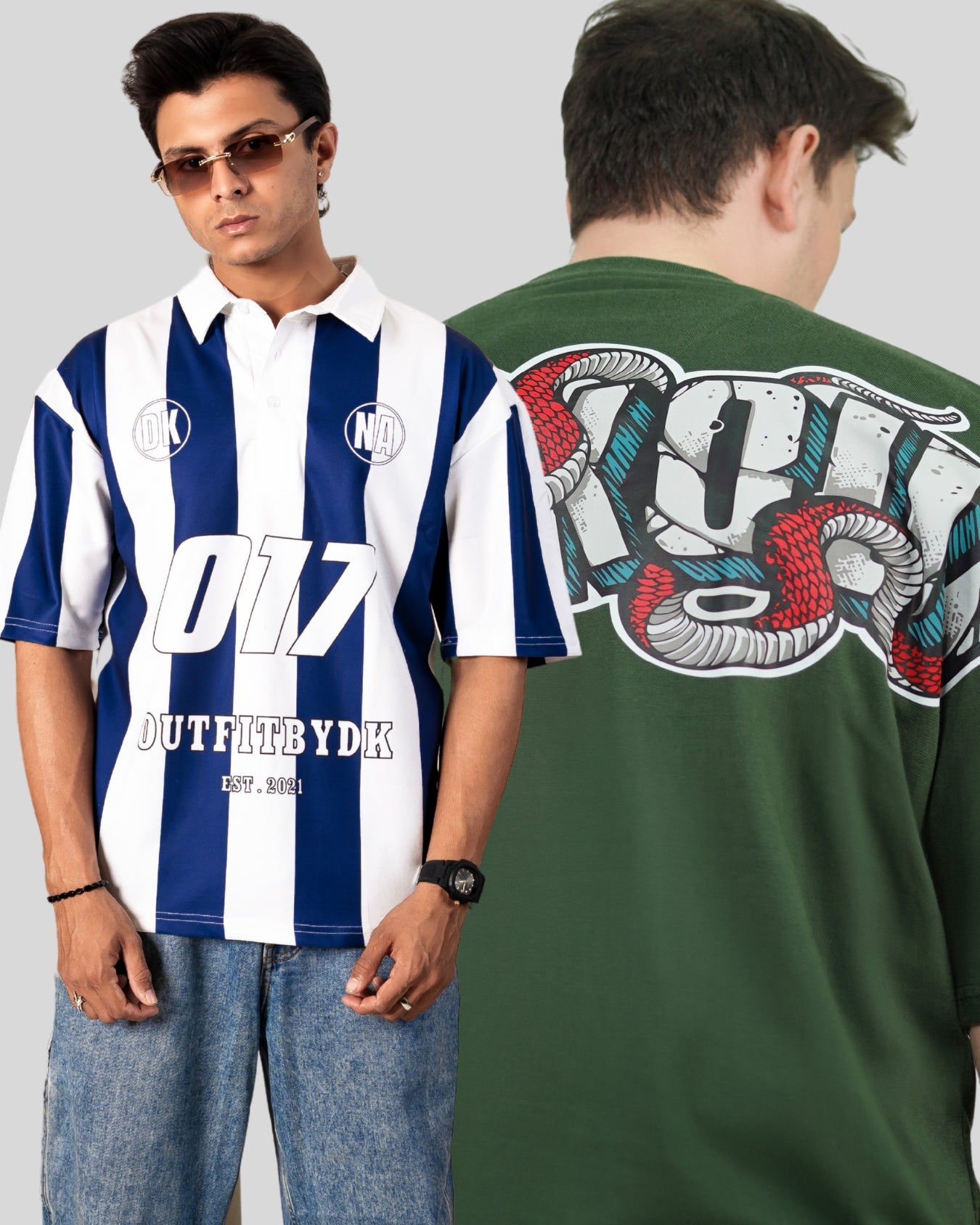 – PACK OF BREAKOUT & STRIPED POLO –