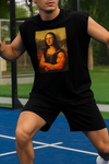 OVERSIZED MONA LISA SLEEVELESS T-SHIRT