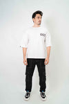 - Contrast Black Baggy Fit Pant -