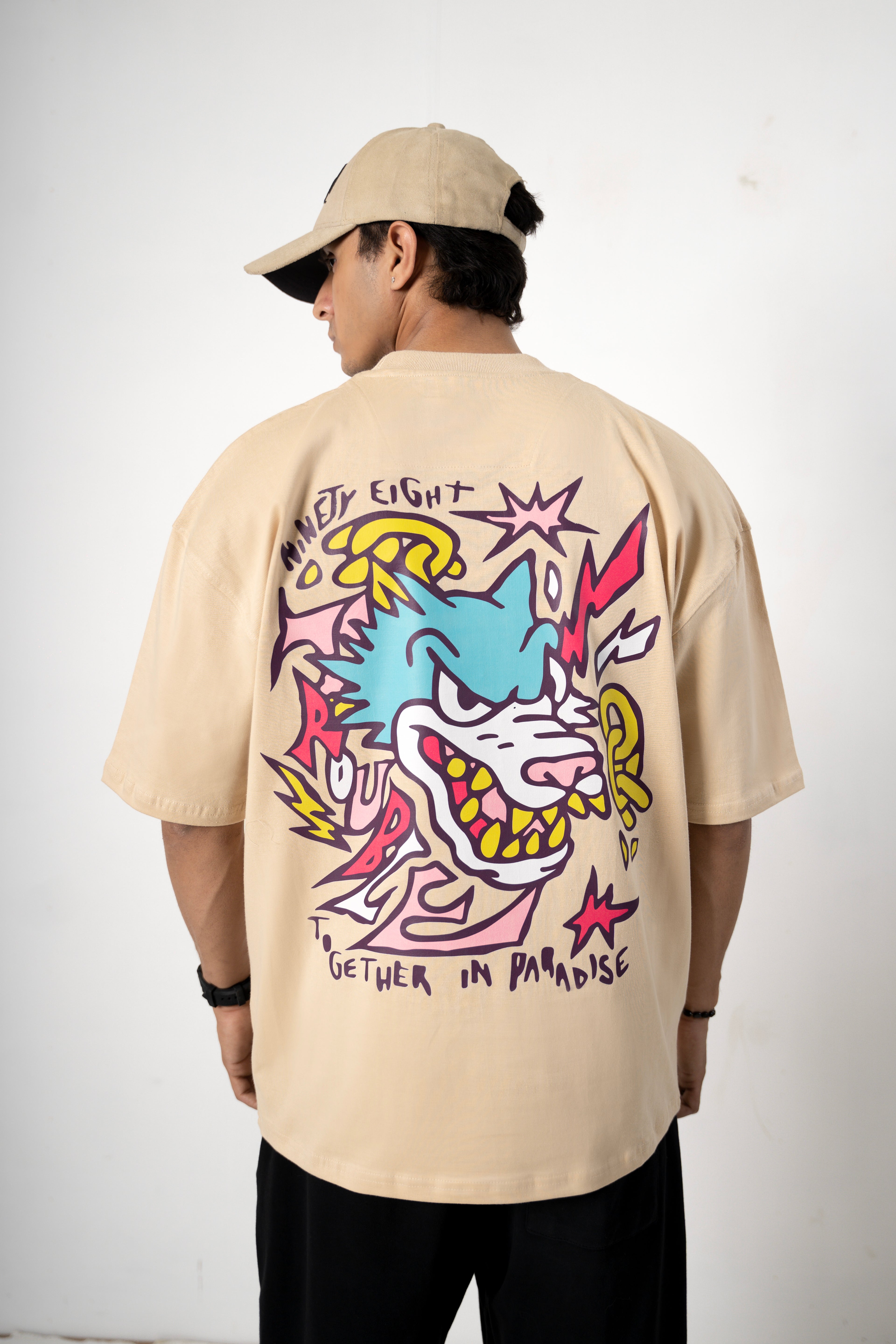 – IN PARADISE OVERSIZED TEES –