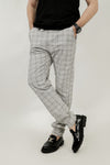 - TUXEDO BURBERRY GREY TROUSER -