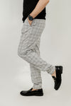 - TUXEDO BURBERRY GREY TROUSER -