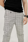 - TUXEDO BURBERRY GREY TROUSER -