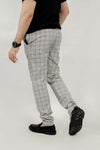 - TUXEDO BURBERRY GREY TROUSER -