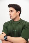 – FOREST GREEN MINIMAL TEES –