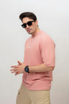 – PASTEL PEACH MINIMAL TEES –